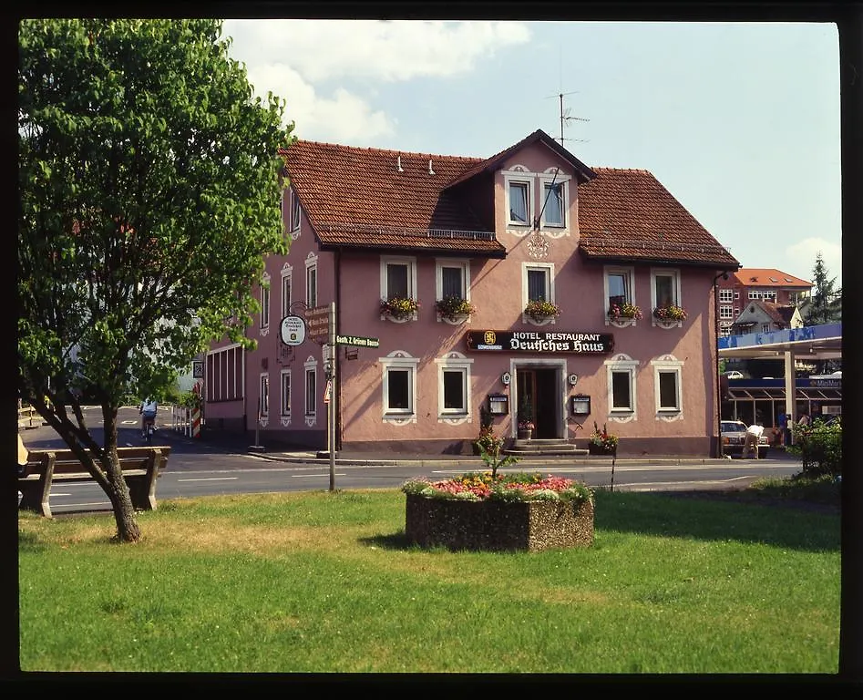 ***  Hotel Deutsches Haus Bad Brückenau Tyskland
